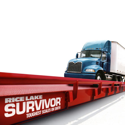Rice Lake OTR Survivor Steel Deck Truck Scale